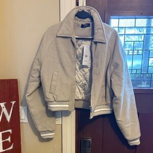 AKIRA Beige Cropped Jacket